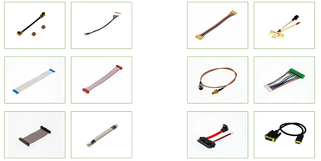Custom Connector Types Wiring Harness Cable Assembly FFC/FPC Flex Cable Connector Flexible Flat Cable