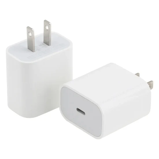 Us Plug USB Type C Pd 20W 18W Комплекты быстрого зарядного устройства Настенное зарядное устройство для зарядного устройства Apple iPhone 11